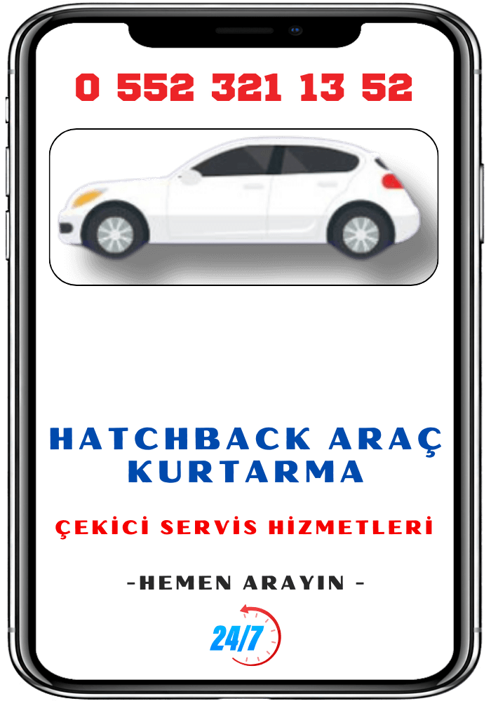 Hatchback Araç Kurtarma Oto Çekici Servisi Hizmetleri | EFE Kurtarma