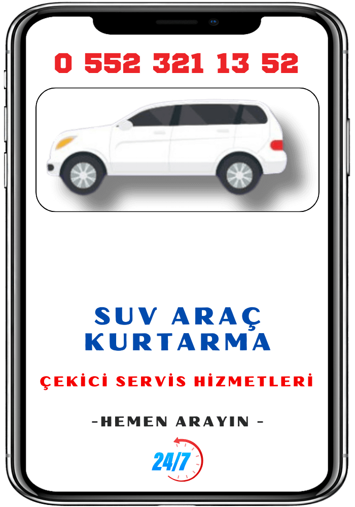 SUV Araç Kurtarma Oto Çekici Servisi Hizmetleri | EFE Kurtarma